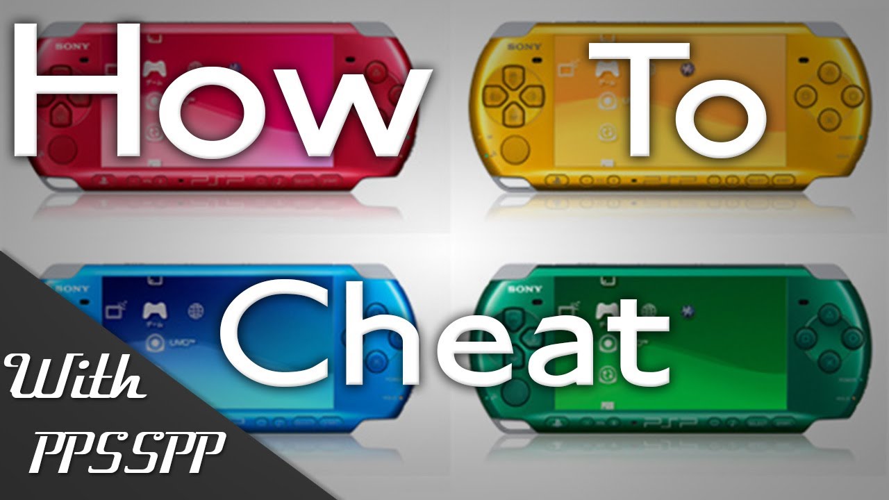 how to use cheats ppsspp